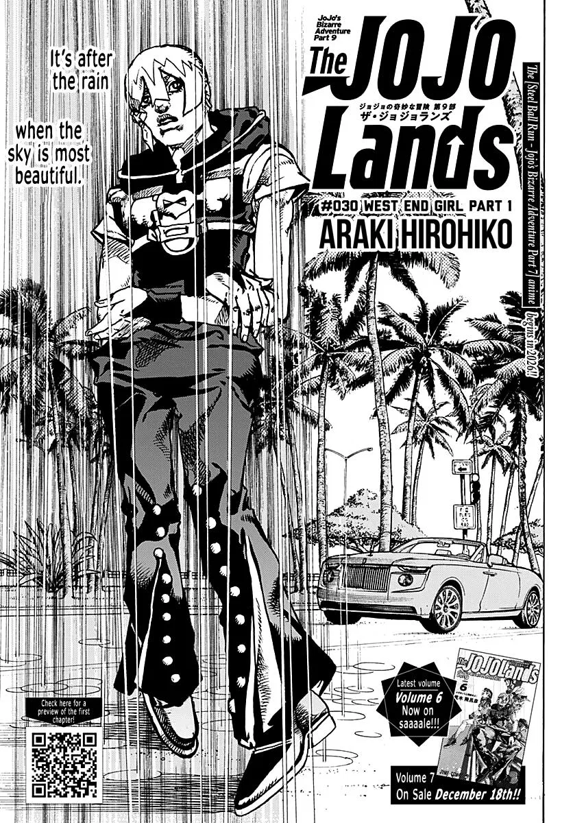 JoJo's Bizarre Adventure Part 9: The JoJoLands Chapter 30 – Page 1