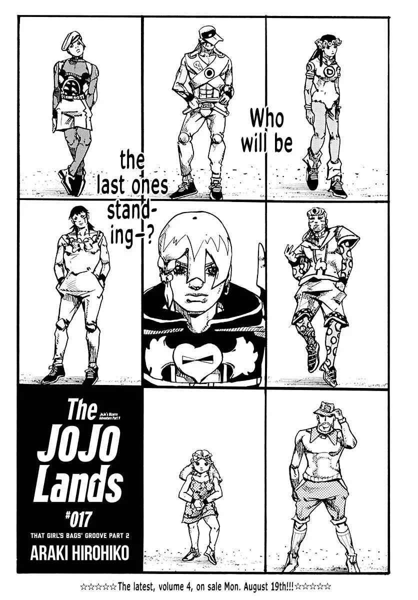 JoJo's Bizarre Adventure Part 9: The JoJoLands Chapter 17 – Page 1
