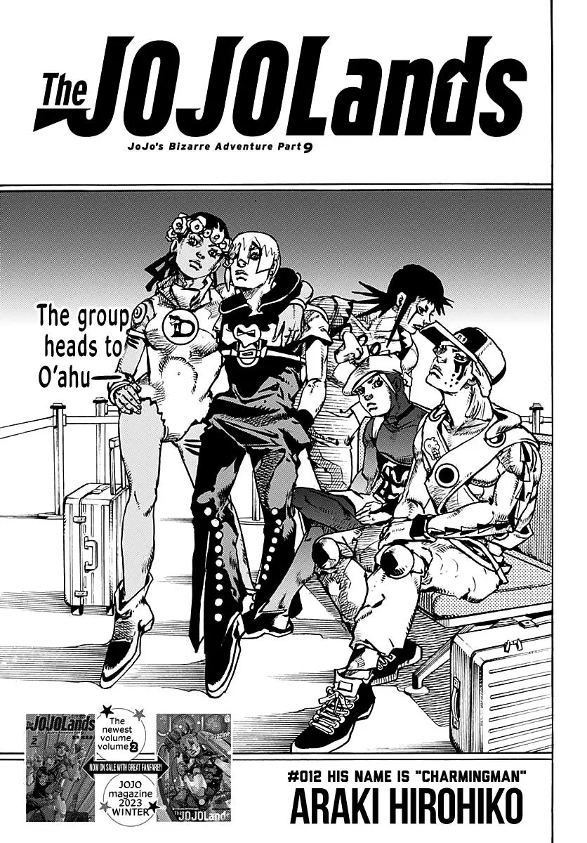 JoJo's Bizarre Adventure Part 9: The JoJoLands Chapter 12 – Page 1