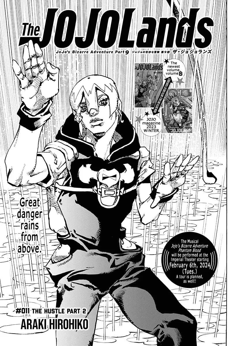 JoJo's Bizarre Adventure Part 9: The JoJoLands Chapter 11 – Page 1