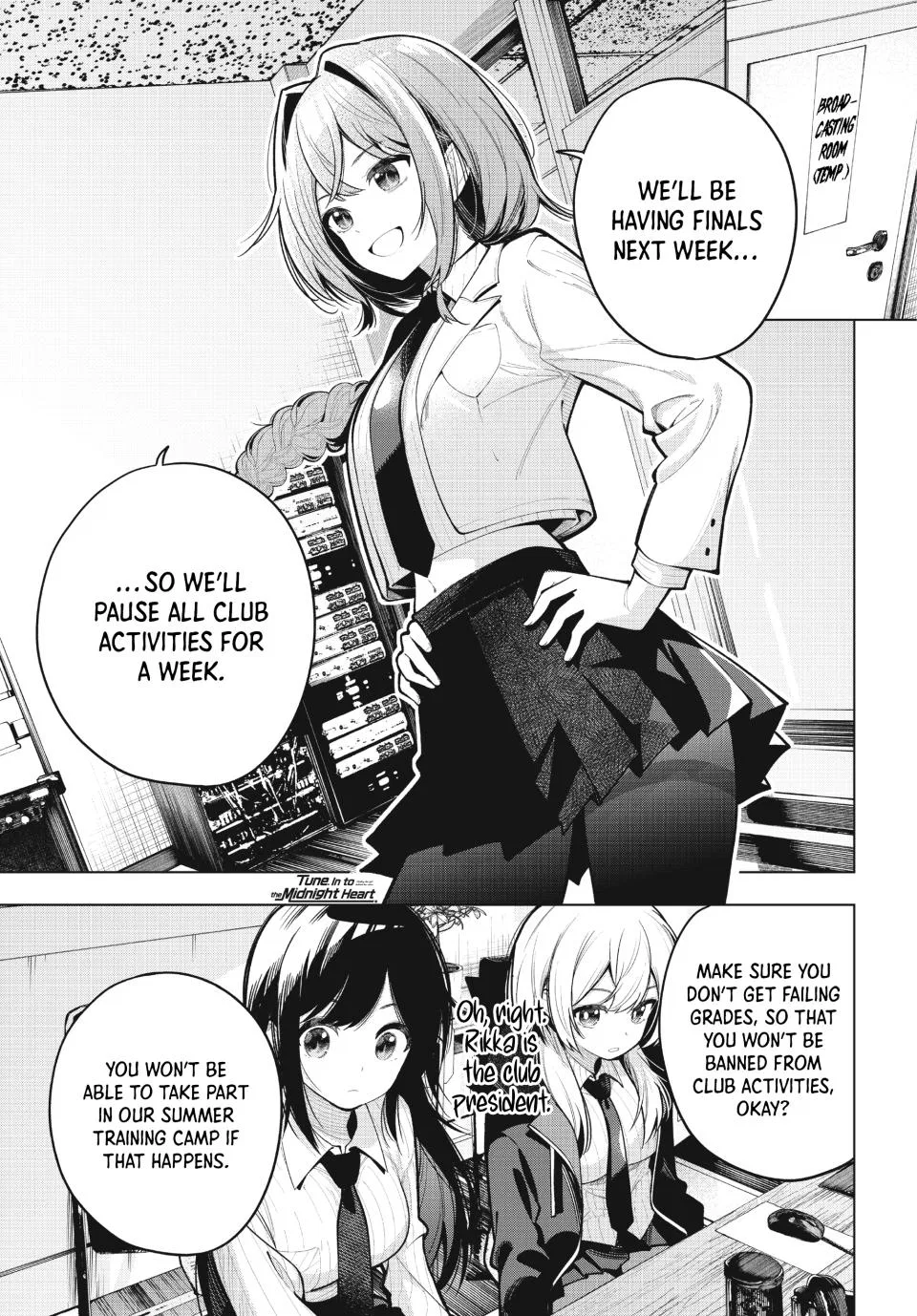 Anime – Tune In to the Midnight Heart Chapter 33 – Page 1