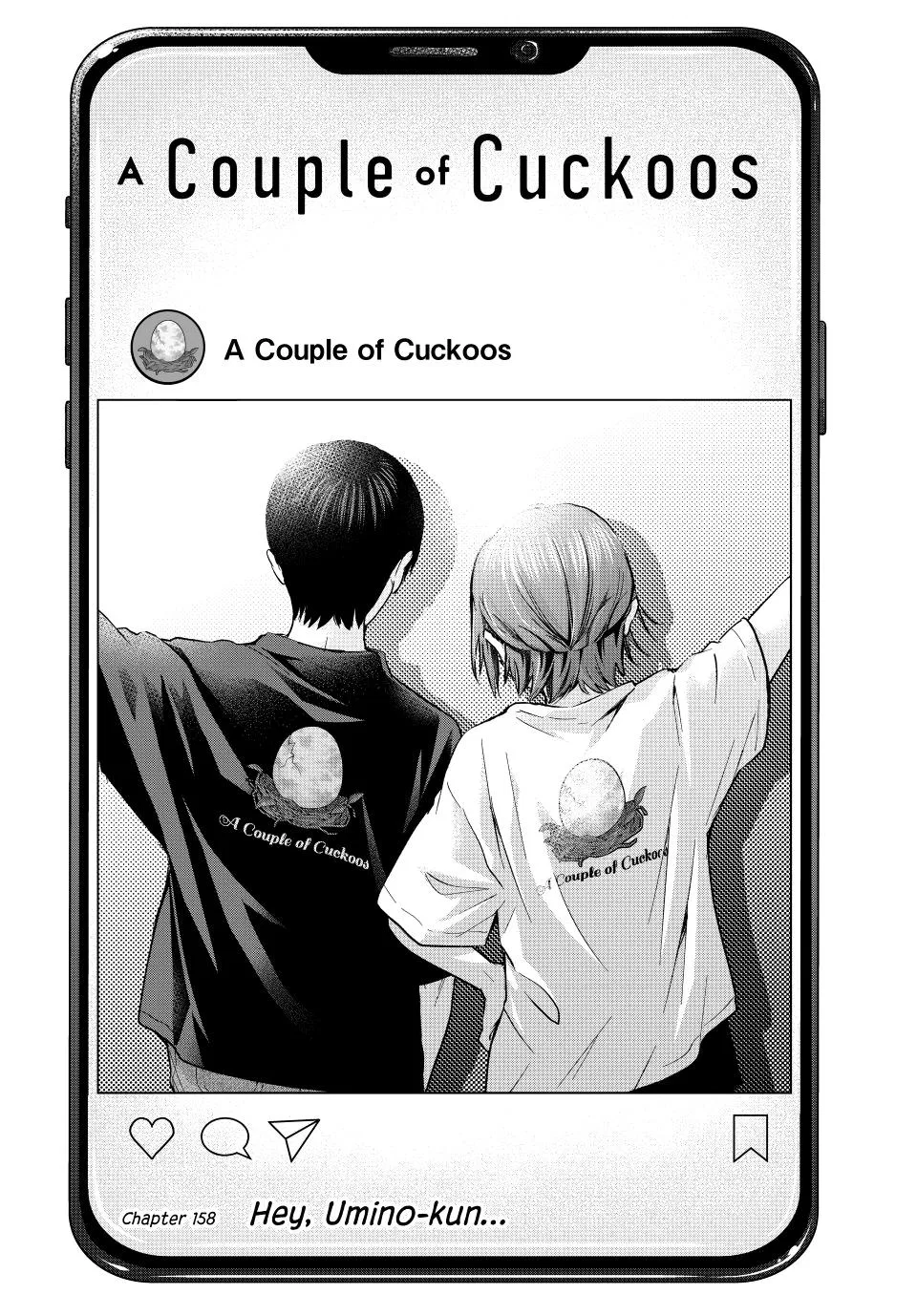 A Couple of Cuckoos Chapter 158 – Page 1