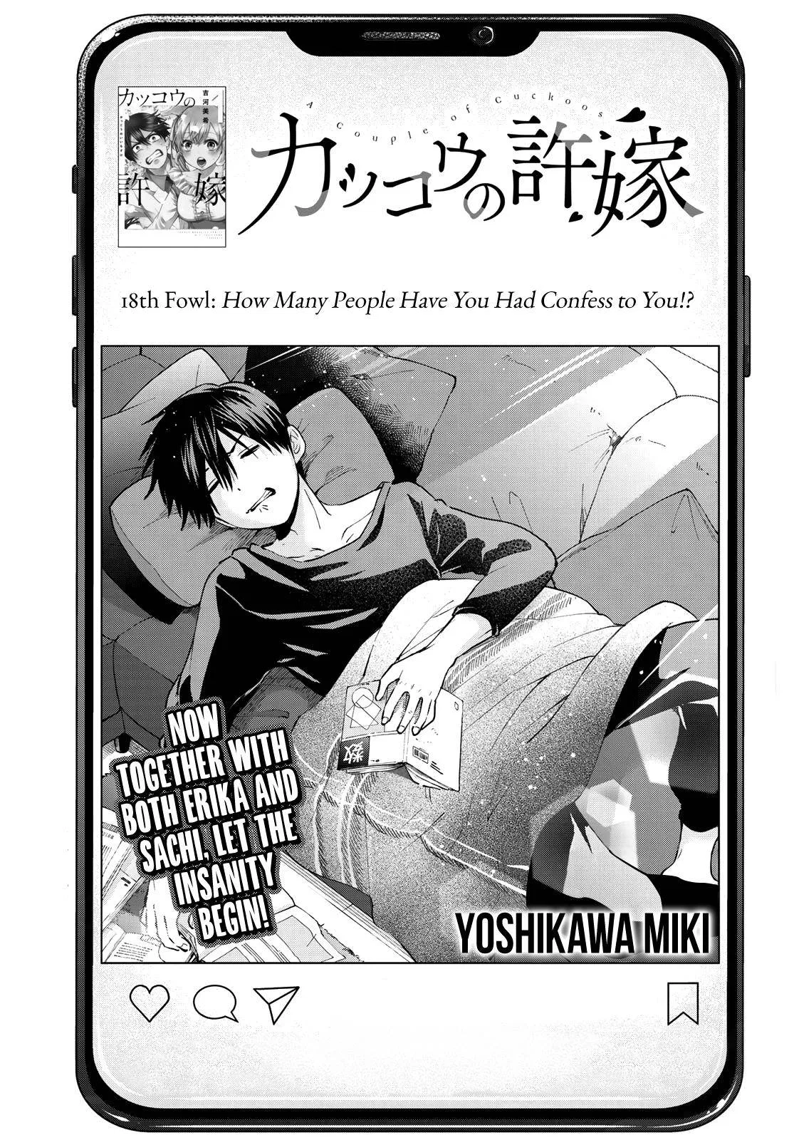 A Couple of Cuckoos Chapter 18 – Page 1