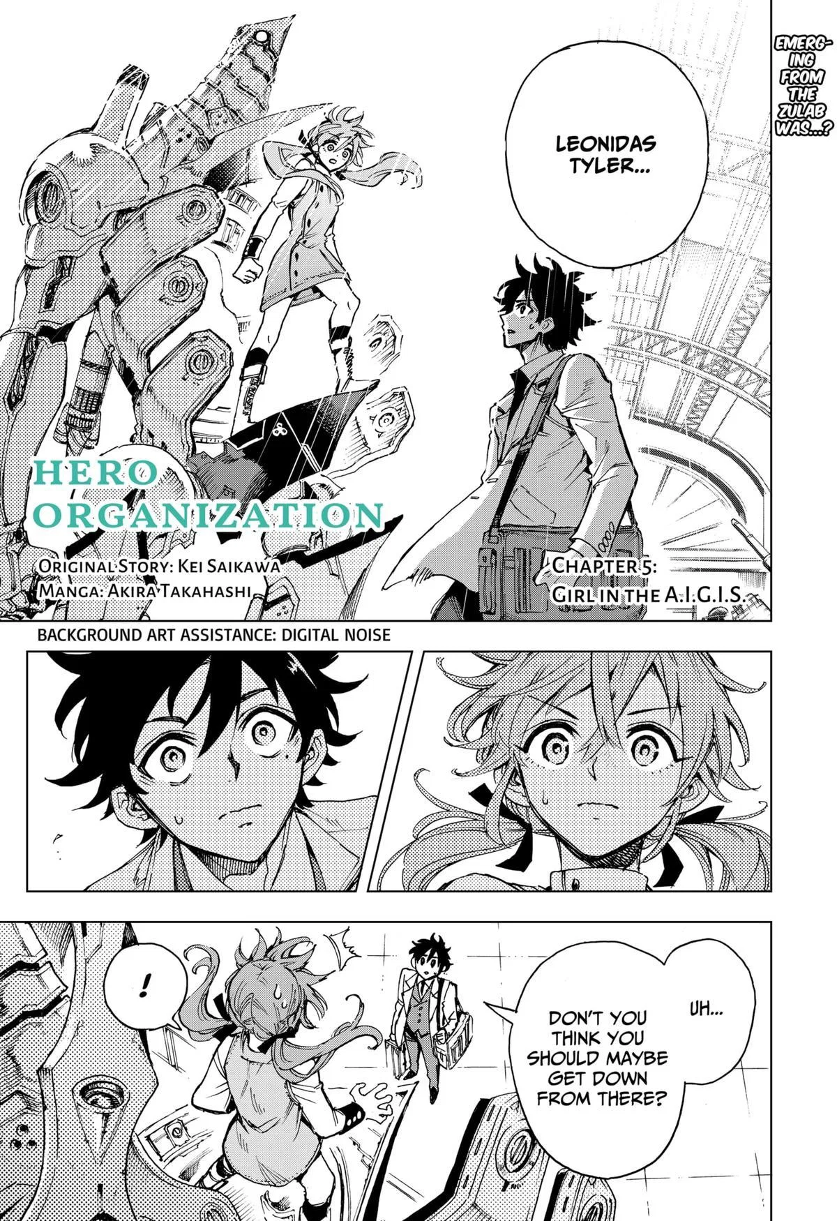 Hero Organization Chapter 5 – Page 1