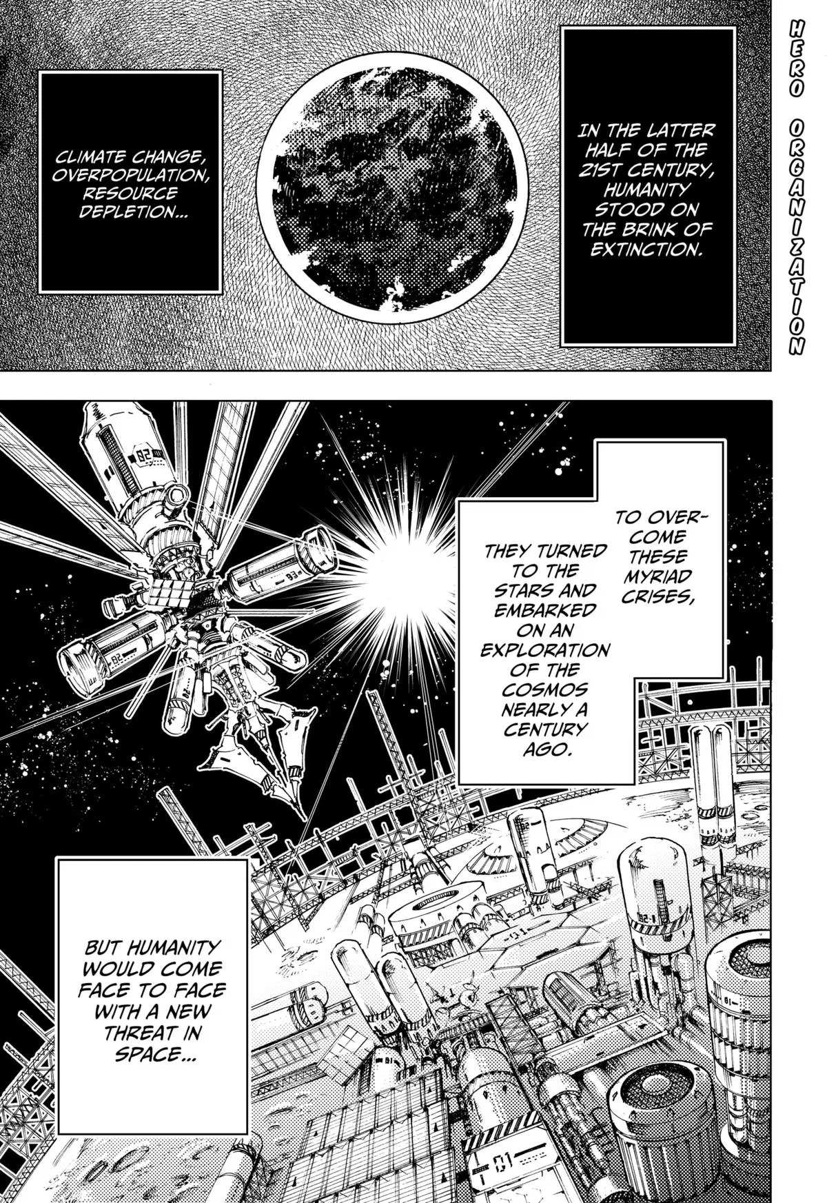 Hero Organization Chapter 1 – Page 1