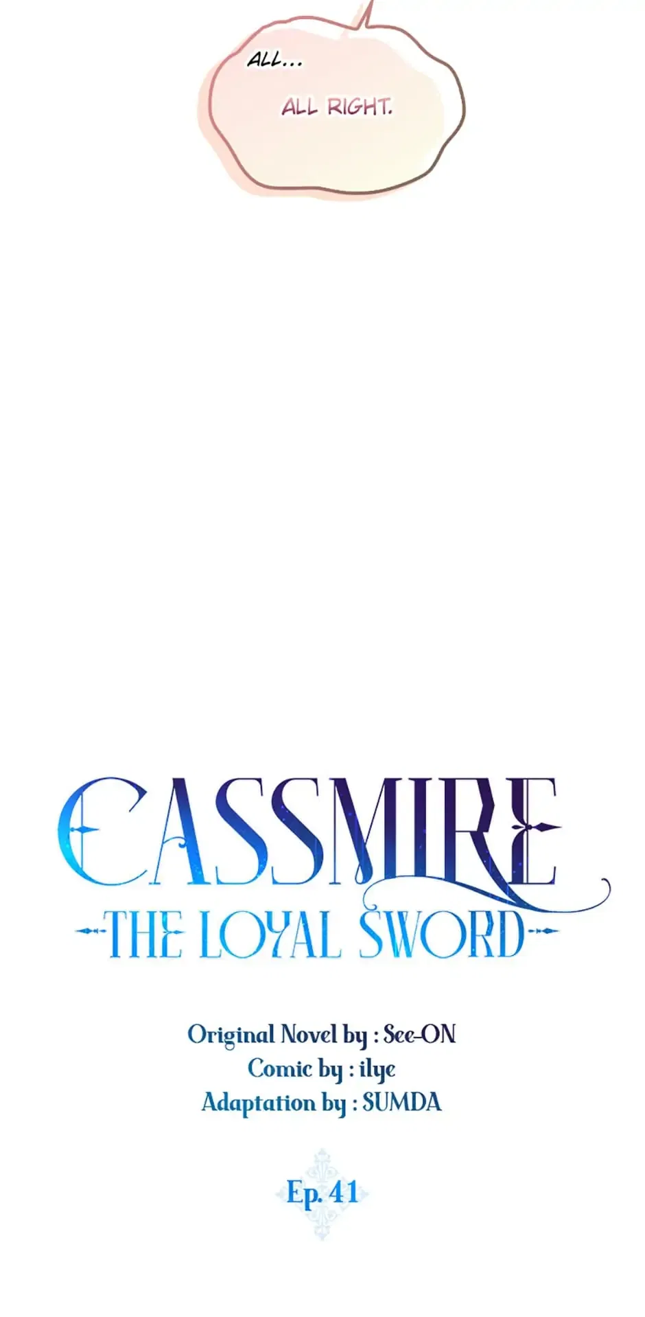 I Tried To Be Her Loyal Sword Chapter 41 – Page 8
