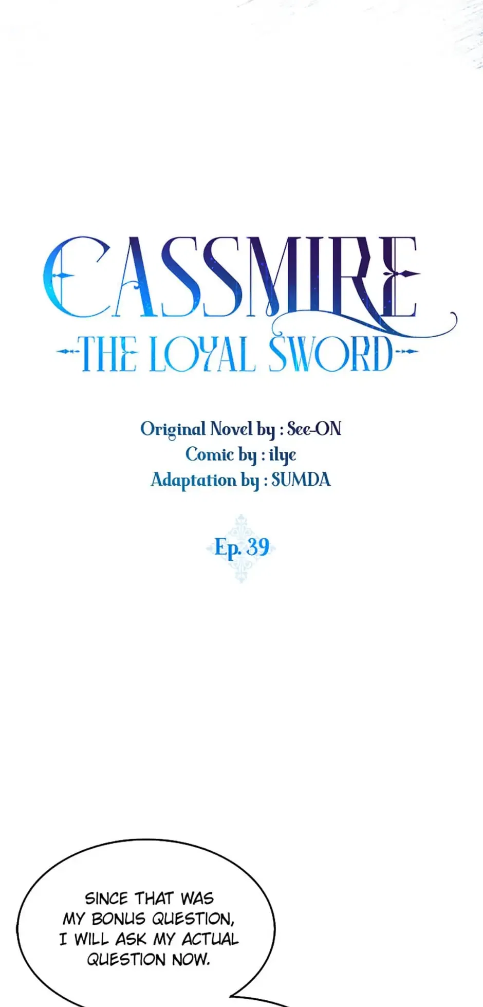 I Tried To Be Her Loyal Sword Chapter 39 – Page 13