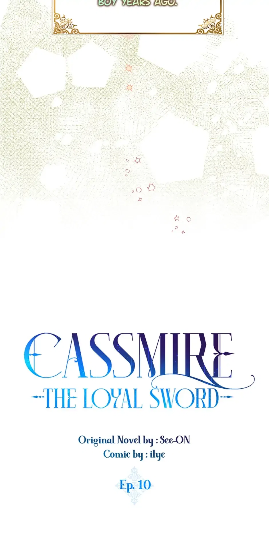 I Tried To Be Her Loyal Sword Chapter 10 – Page 9