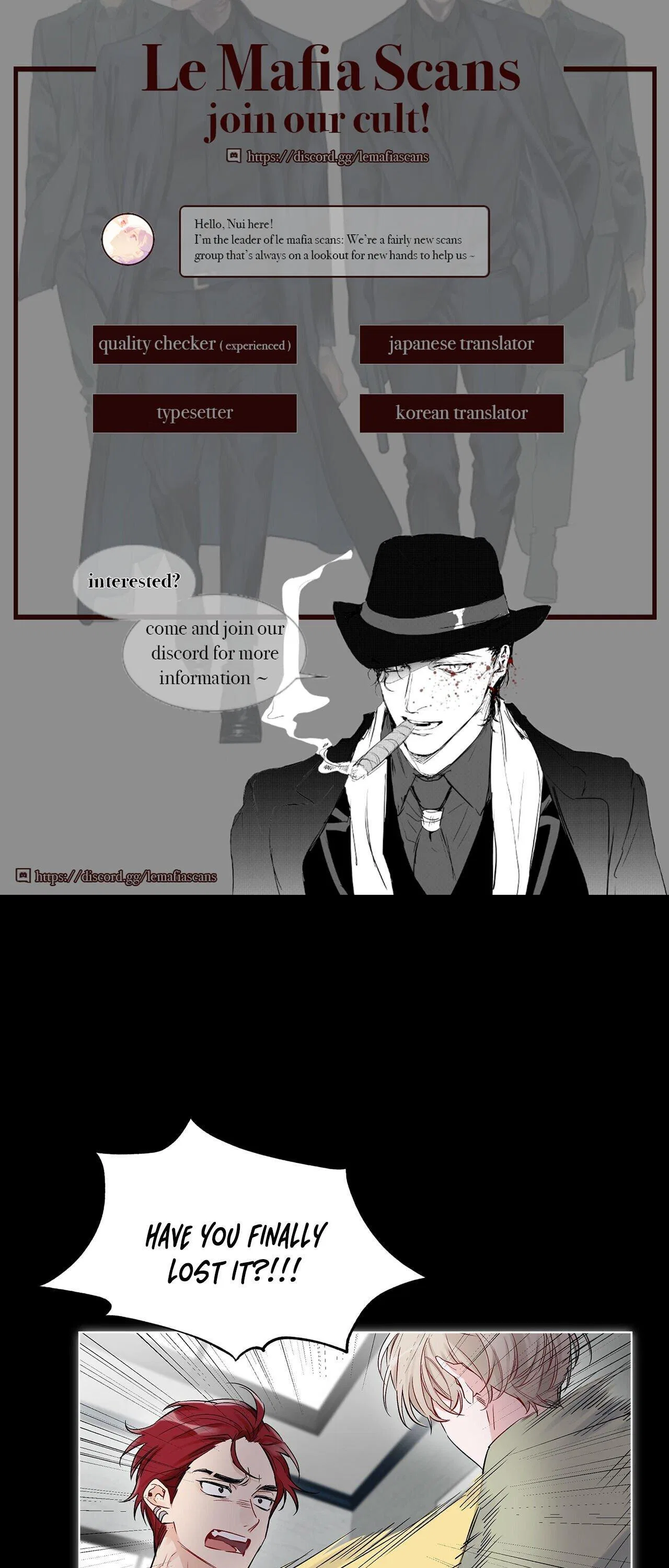 Monochrome Rumor Chapter 3 – Page 1