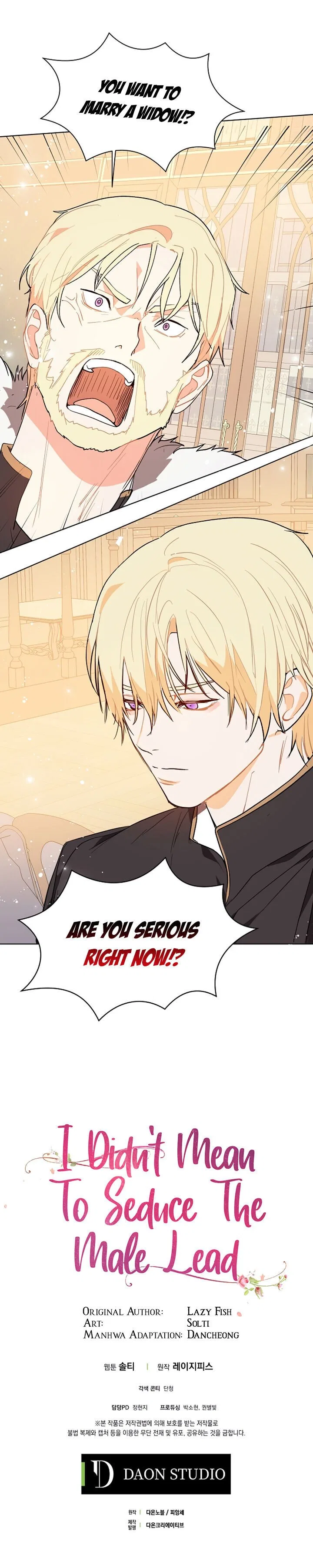 I Didn’t Mean to Seduce the Male Lead Chapter 14 – Page 27