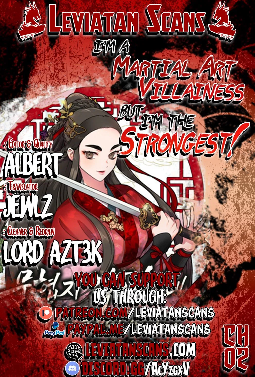 I’m a Martial Art Villainess but I’m the Strongest! Chapter 2 – Page 1