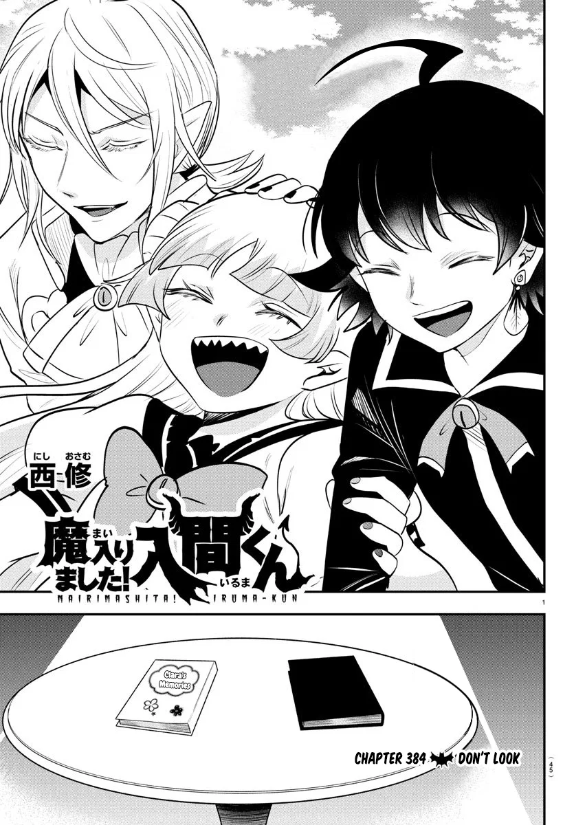 Anime – Welcome to Demon School! Iruma-kun Chapter 384 – Page 1