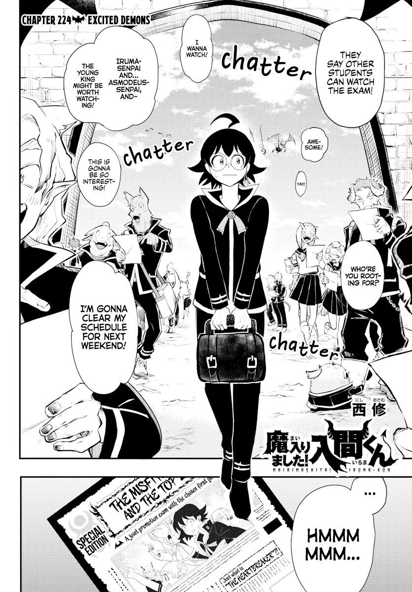 Anime – Welcome to Demon School! Iruma-kun Chapter 224 – Page 2
