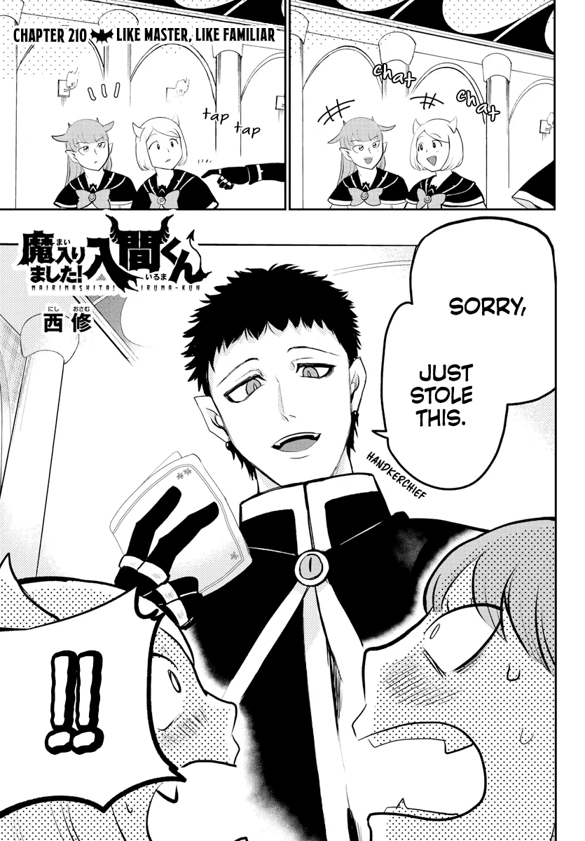 Anime – Welcome to Demon School! Iruma-kun Chapter 210 – Page 1
