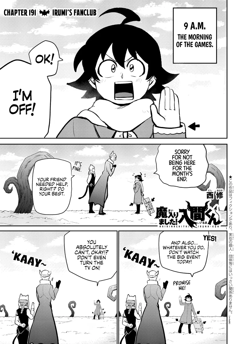 Anime – Welcome to Demon School! Iruma-kun Chapter 191 – Page 3