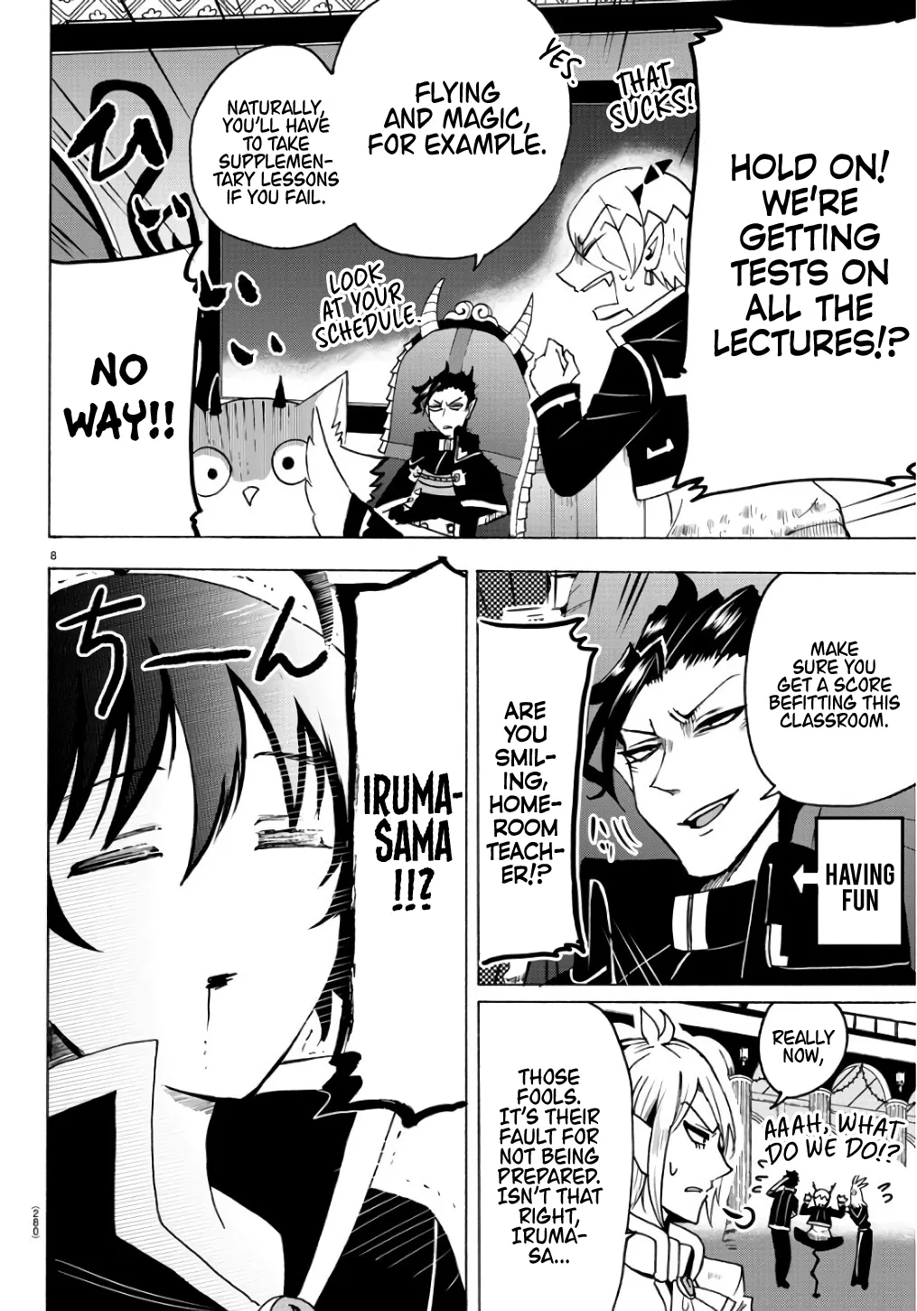 Anime – Welcome to Demon School! Iruma-kun Chapter 61 – Page 8