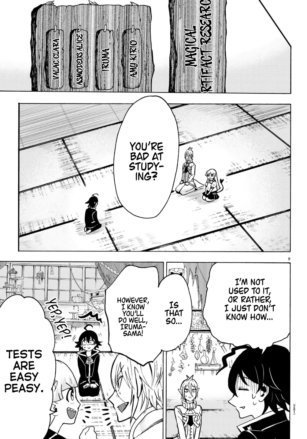 Anime – Welcome to Demon School! Iruma-kun Chapter 61 – Page 9