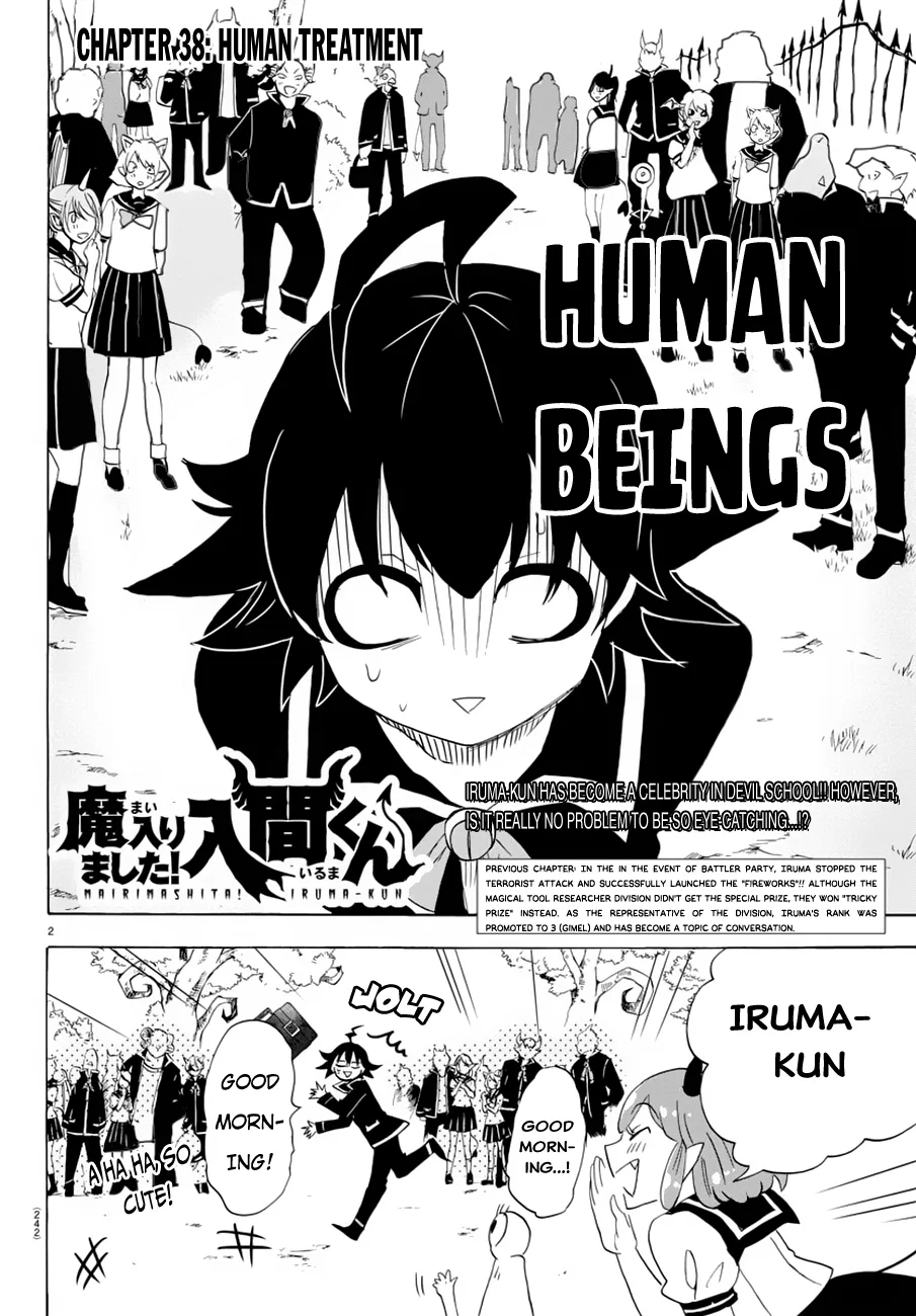 Anime – Welcome to Demon School! Iruma-kun Chapter 38 – Page 3