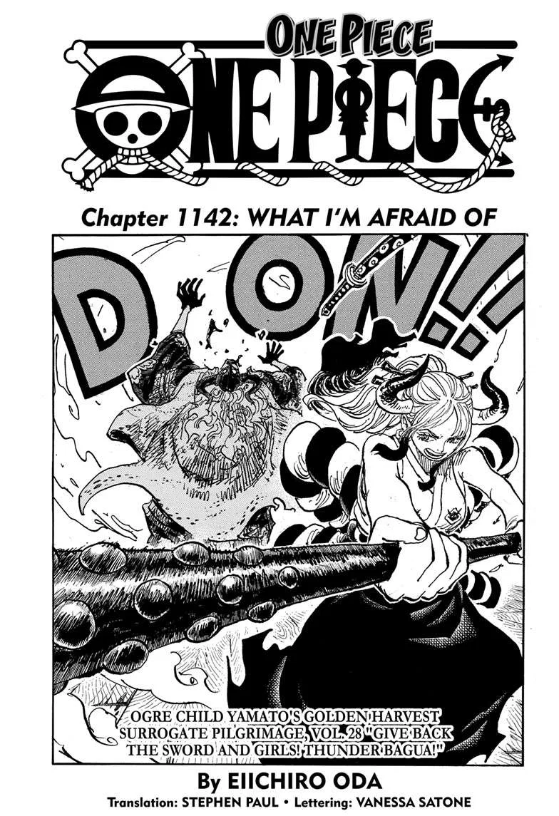 One Piece One Piece Chapter 1142 – Page 1
