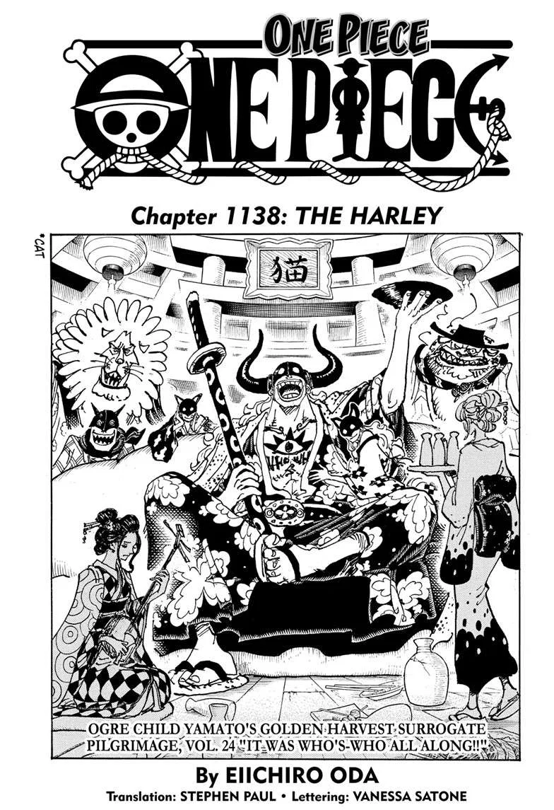 One Piece One Piece Chapter 1138 – Page 1