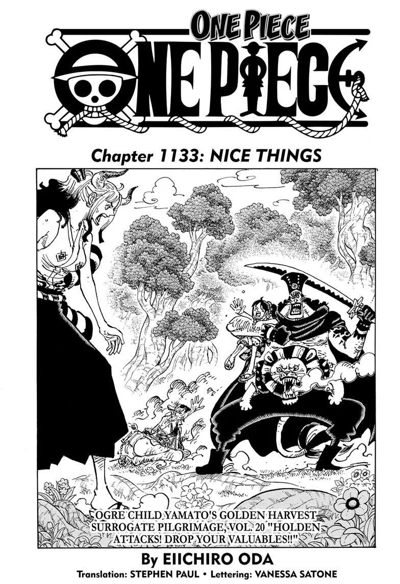One Piece One Piece Chapter 1133 – Page 1