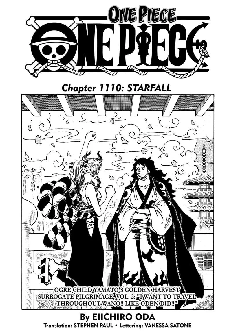 One Piece One Piece Chapter 1110 – Page 1