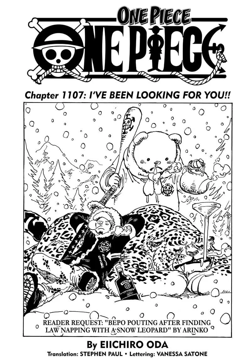 One Piece One Piece Chapter 1107 – Page 1