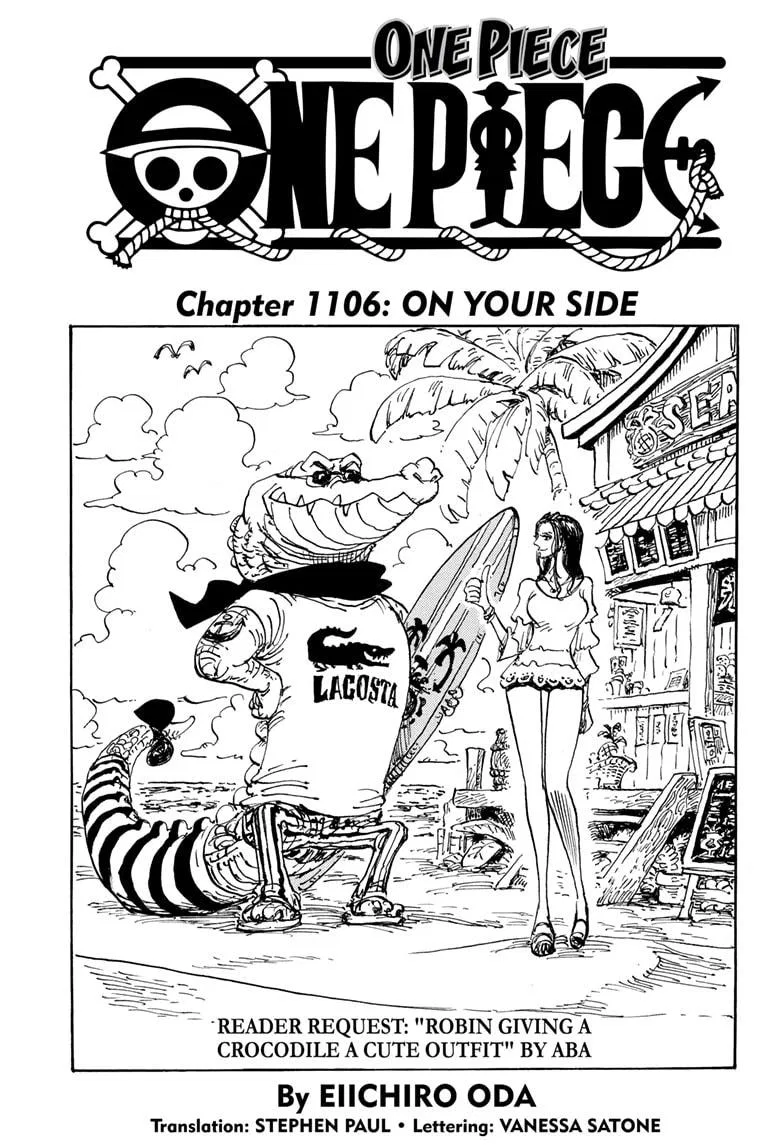 One Piece One Piece Chapter 1106 – Page 1