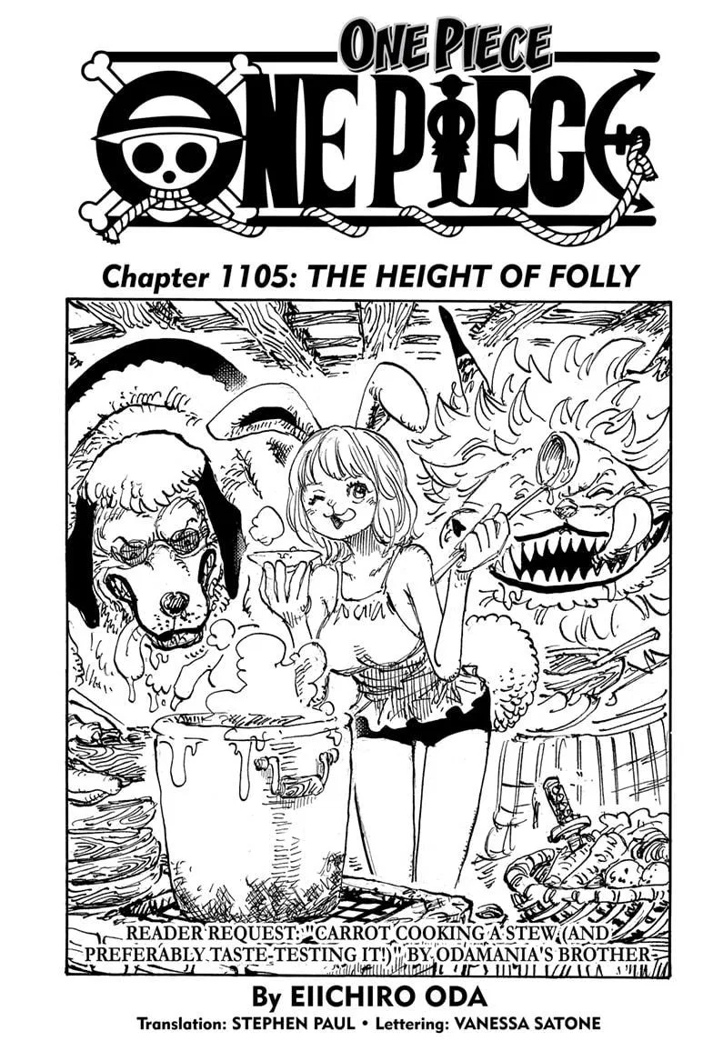 One Piece One Piece Chapter 1105 – Page 1