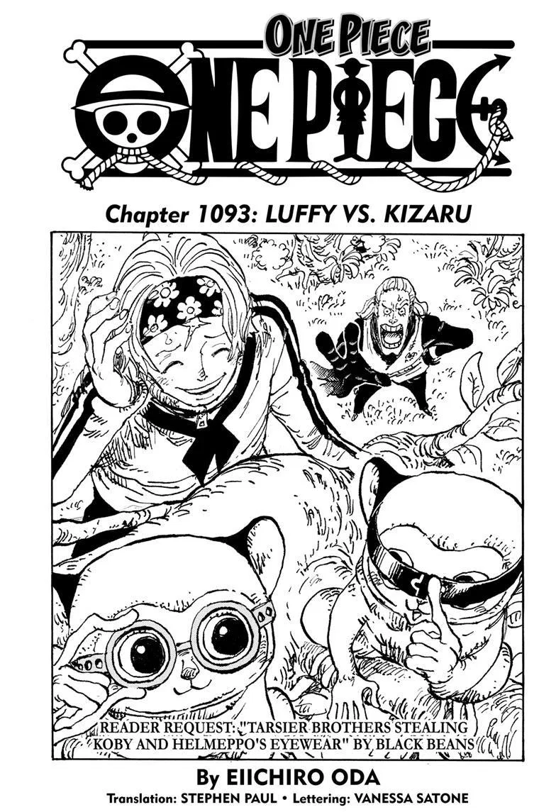 One Piece One Piece Chapter 1093 – Page 1