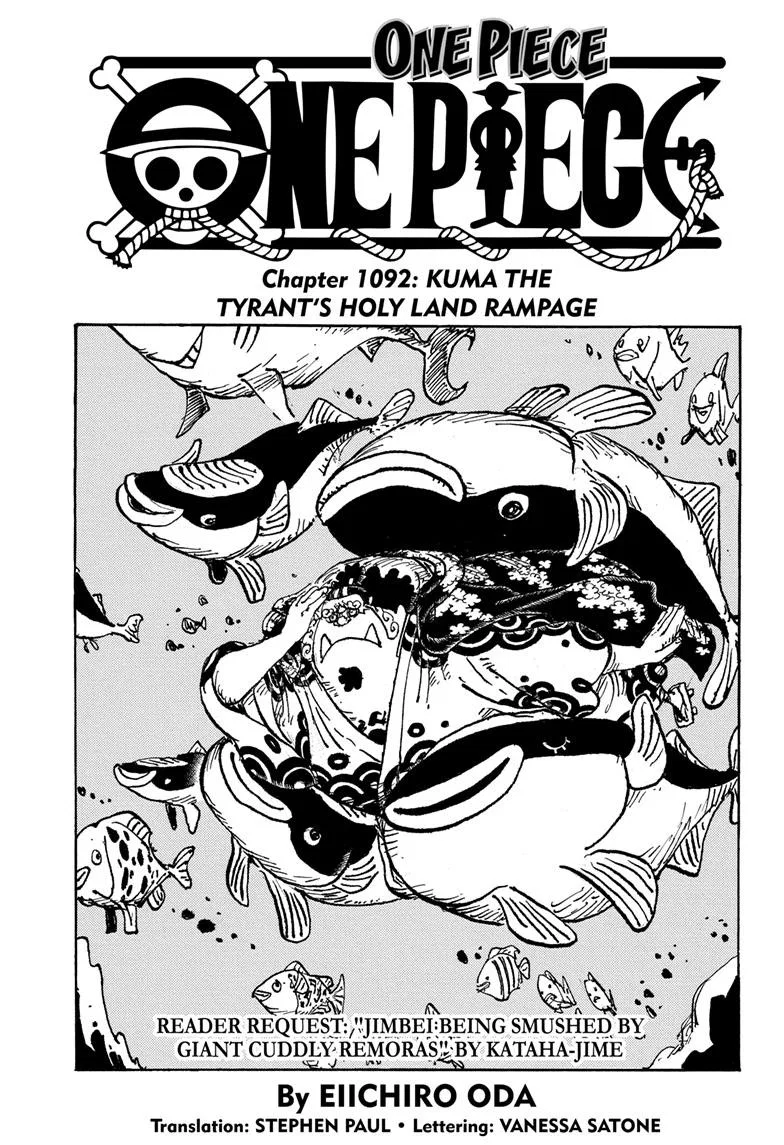 One Piece One Piece Chapter 1092 – Page 1