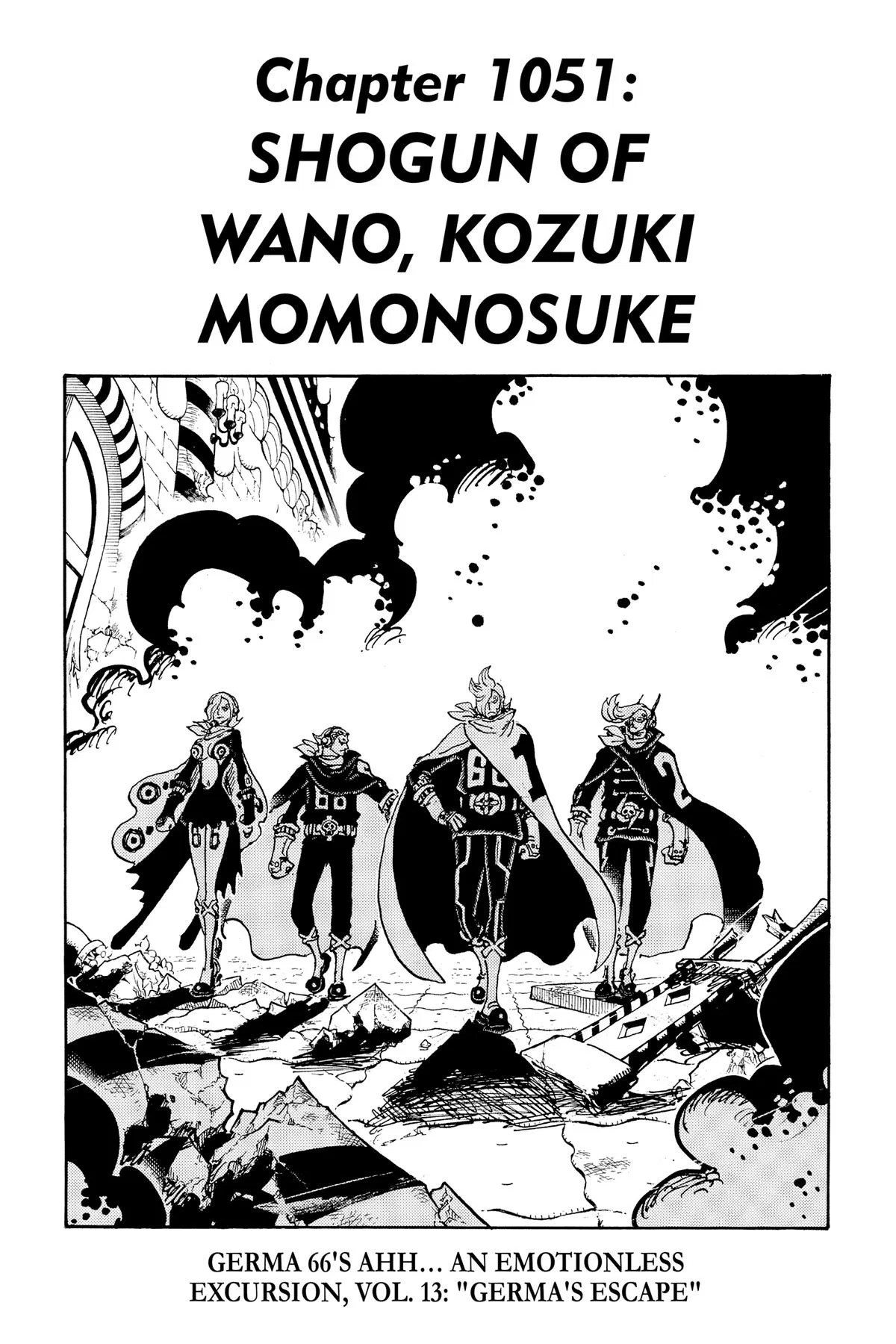 One Piece One Piece Chapter 1051 – Page 1