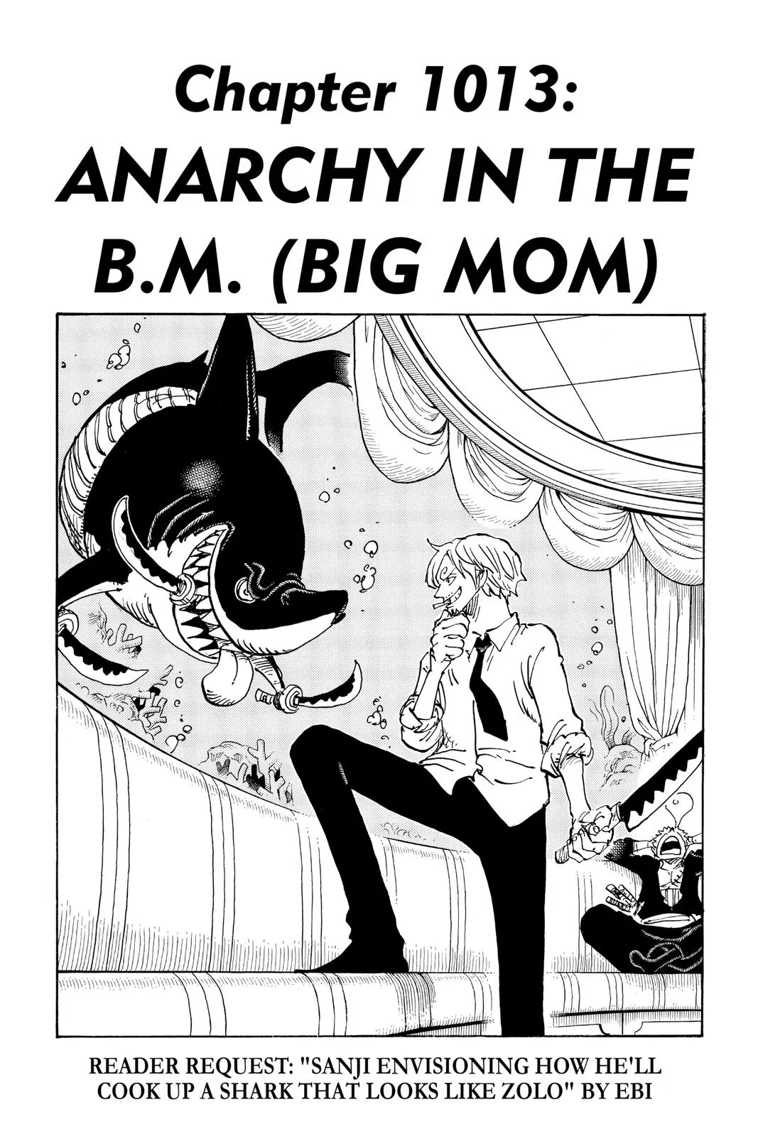 One Piece One Piece Chapter 1013 – Page 1