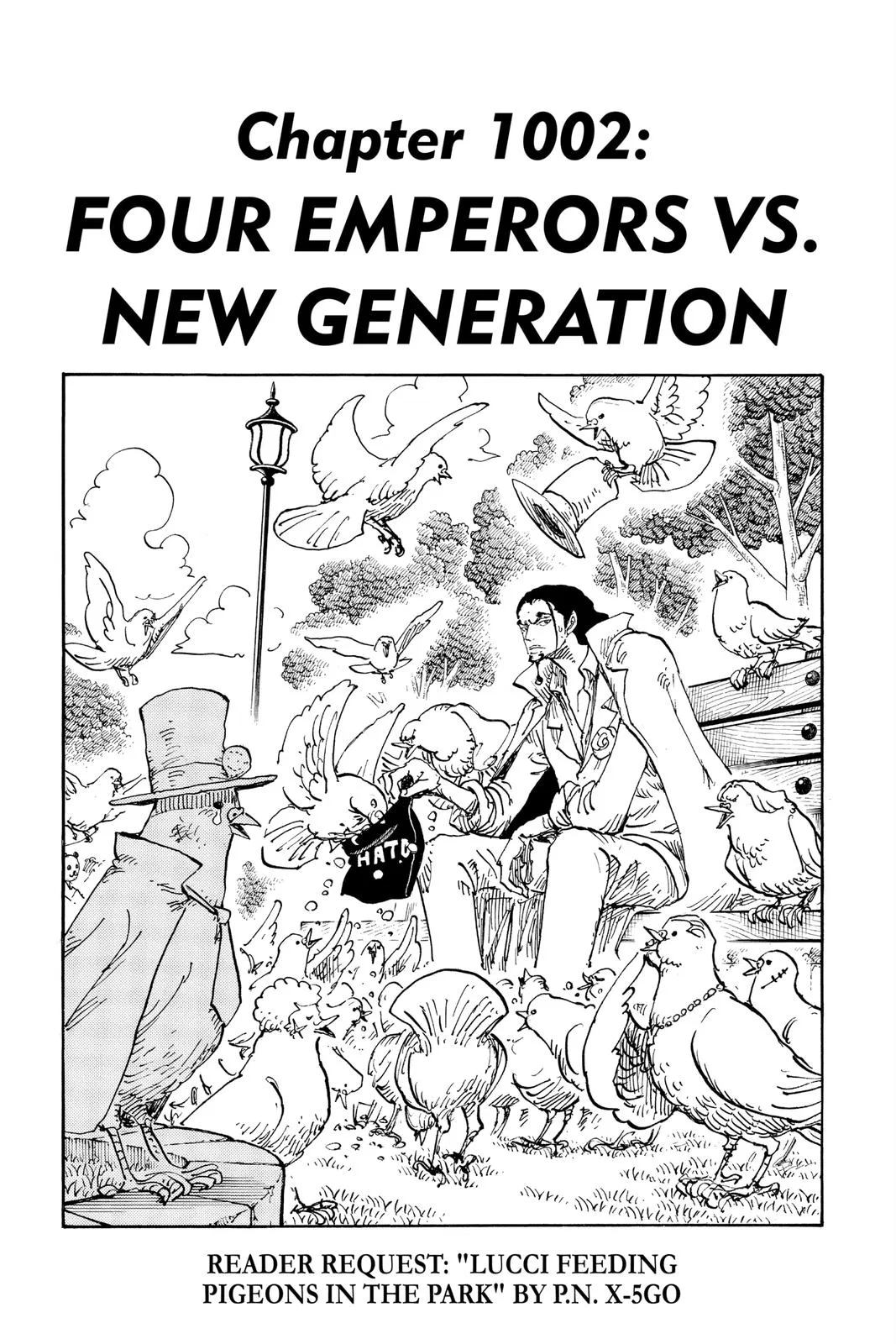 One Piece One Piece Chapter 1002 – Page 1