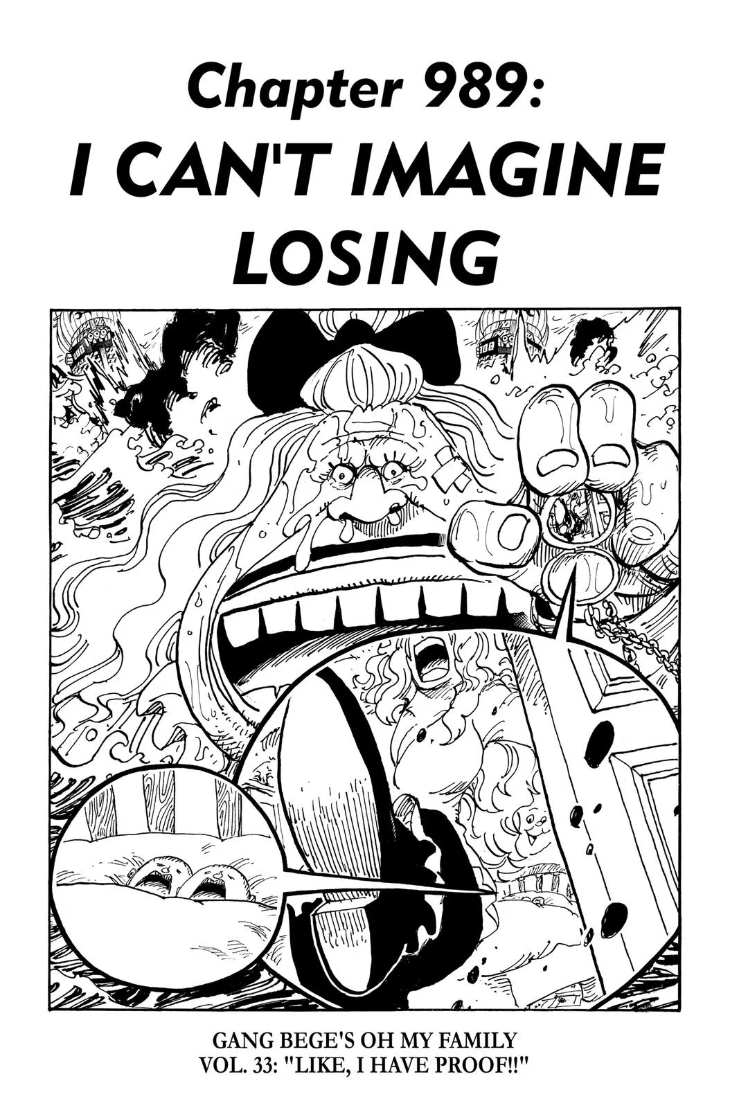 One Piece One Piece Chapter 989 – Page 1