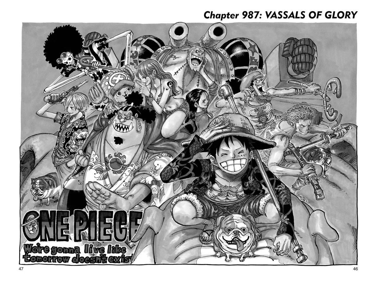 One Piece One Piece Chapter 987 – Page 1