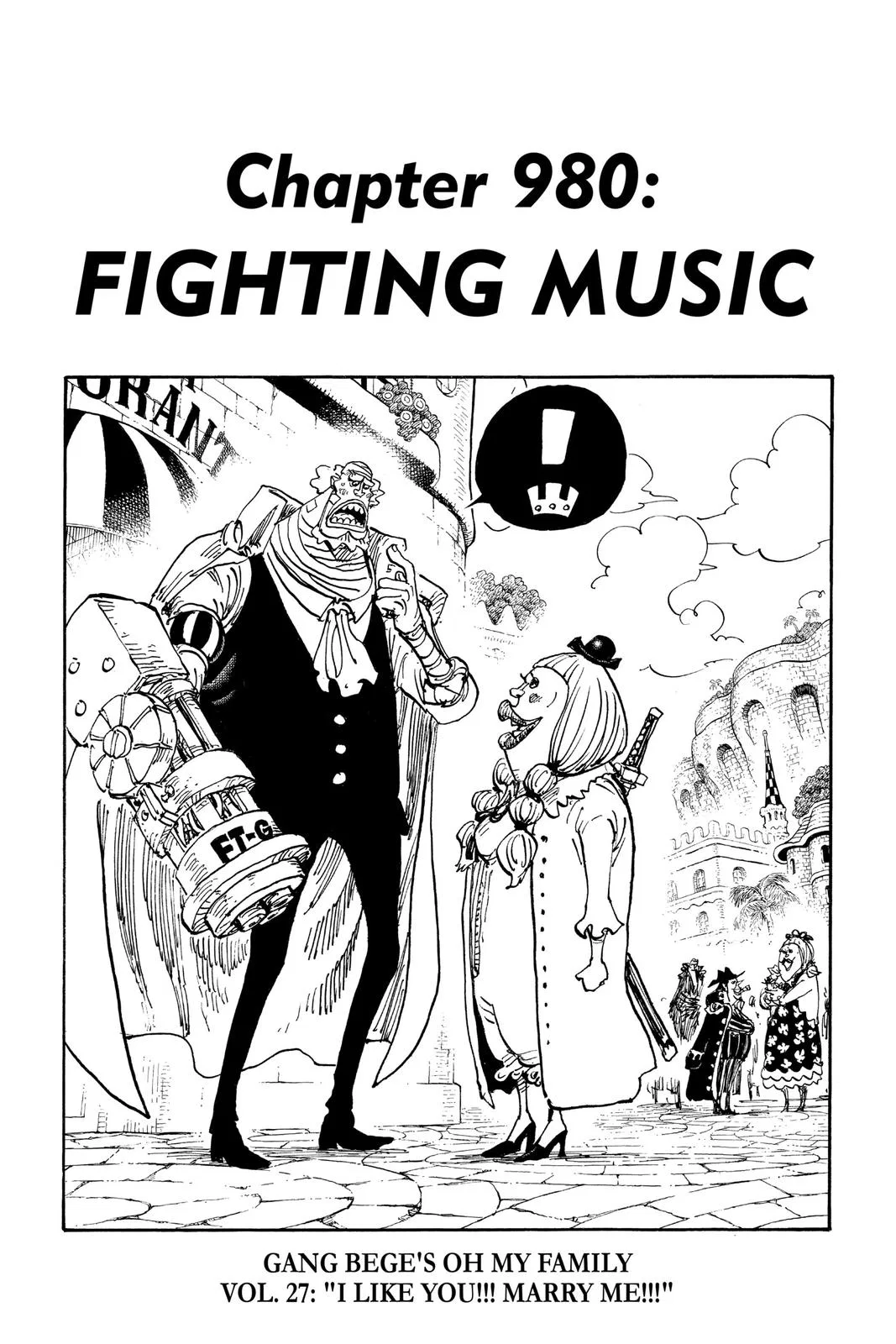 One Piece One Piece Chapter 980 – Page 1
