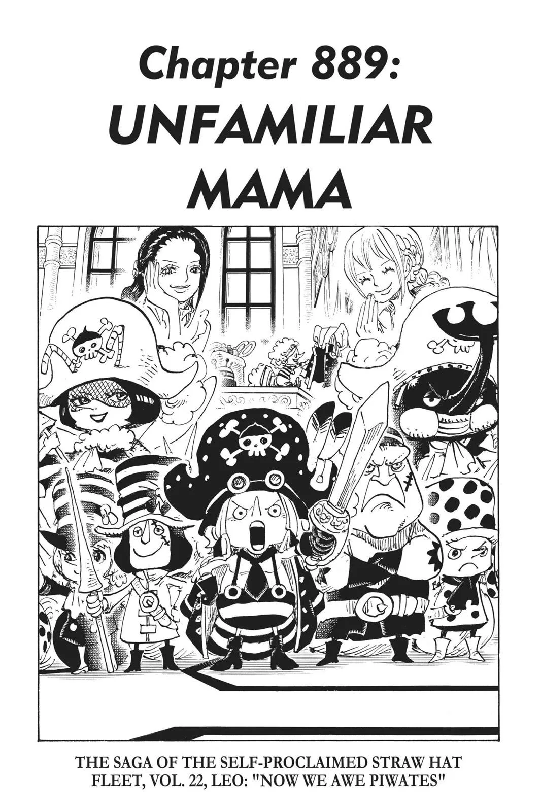 One Piece One Piece Chapter 889 – Page 1
