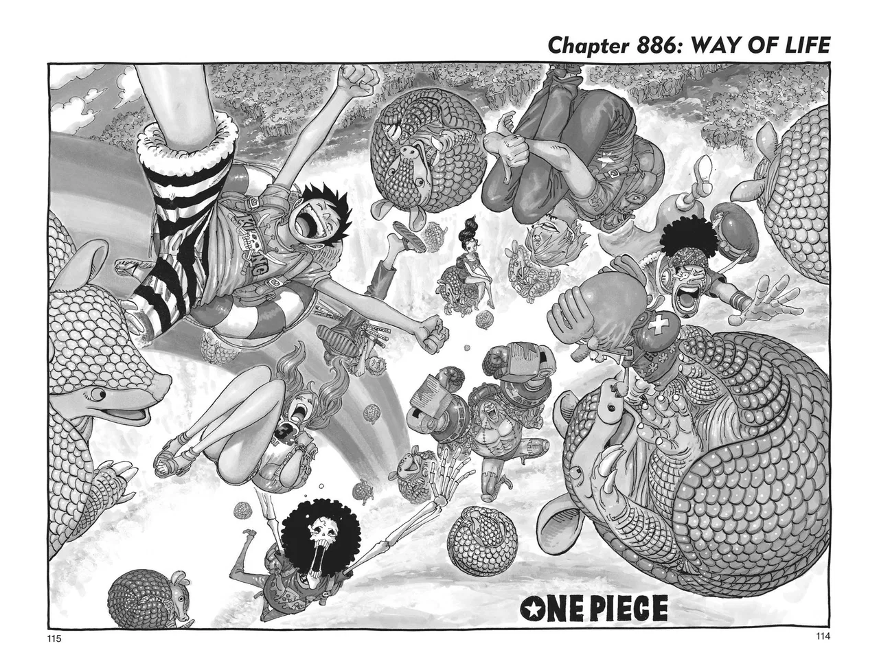 One Piece One Piece Chapter 886 – Page 1