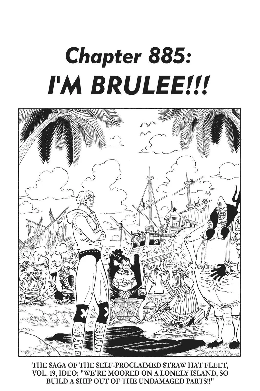 One Piece One Piece Chapter 885 – Page 1