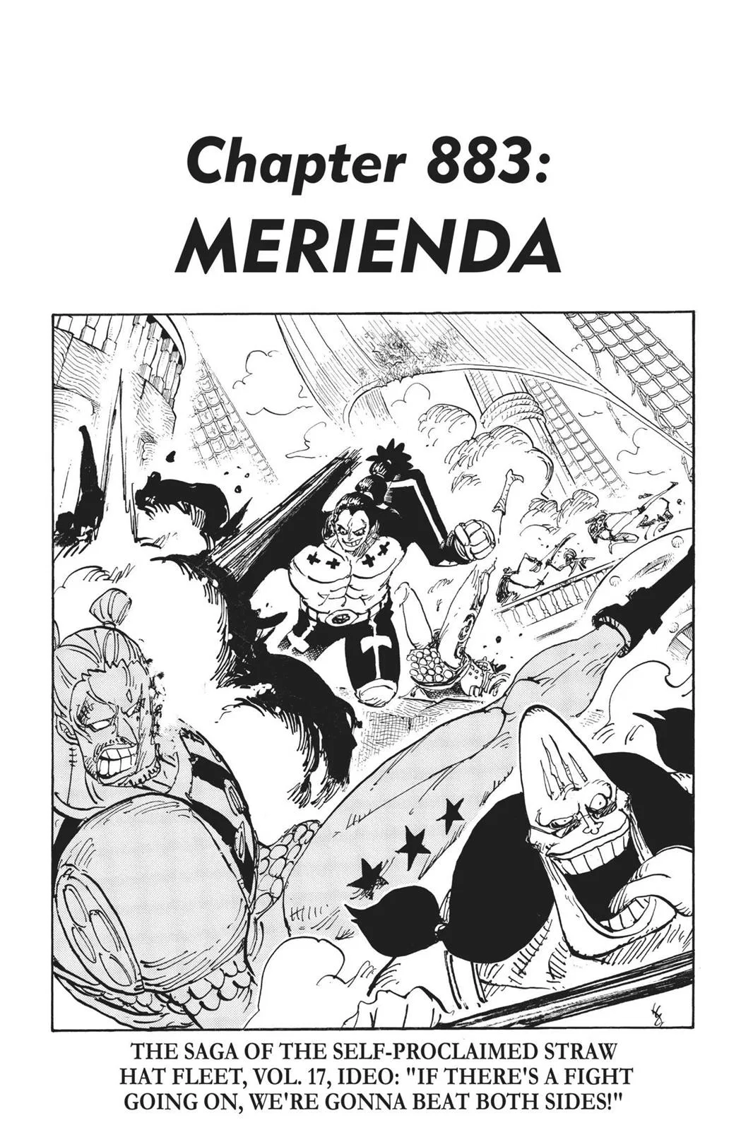 One Piece One Piece Chapter 883 – Page 1