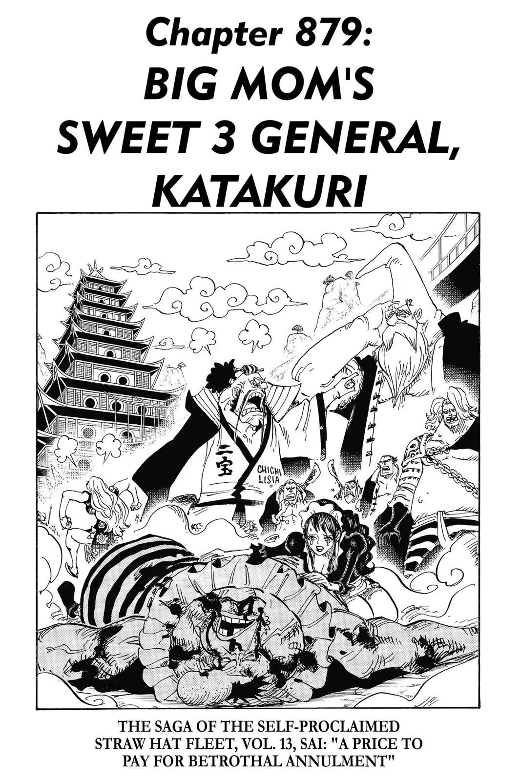 One Piece One Piece Chapter 879 – Page 1