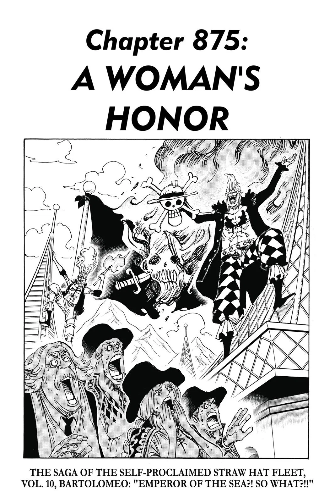One Piece One Piece Chapter 875 – Page 1