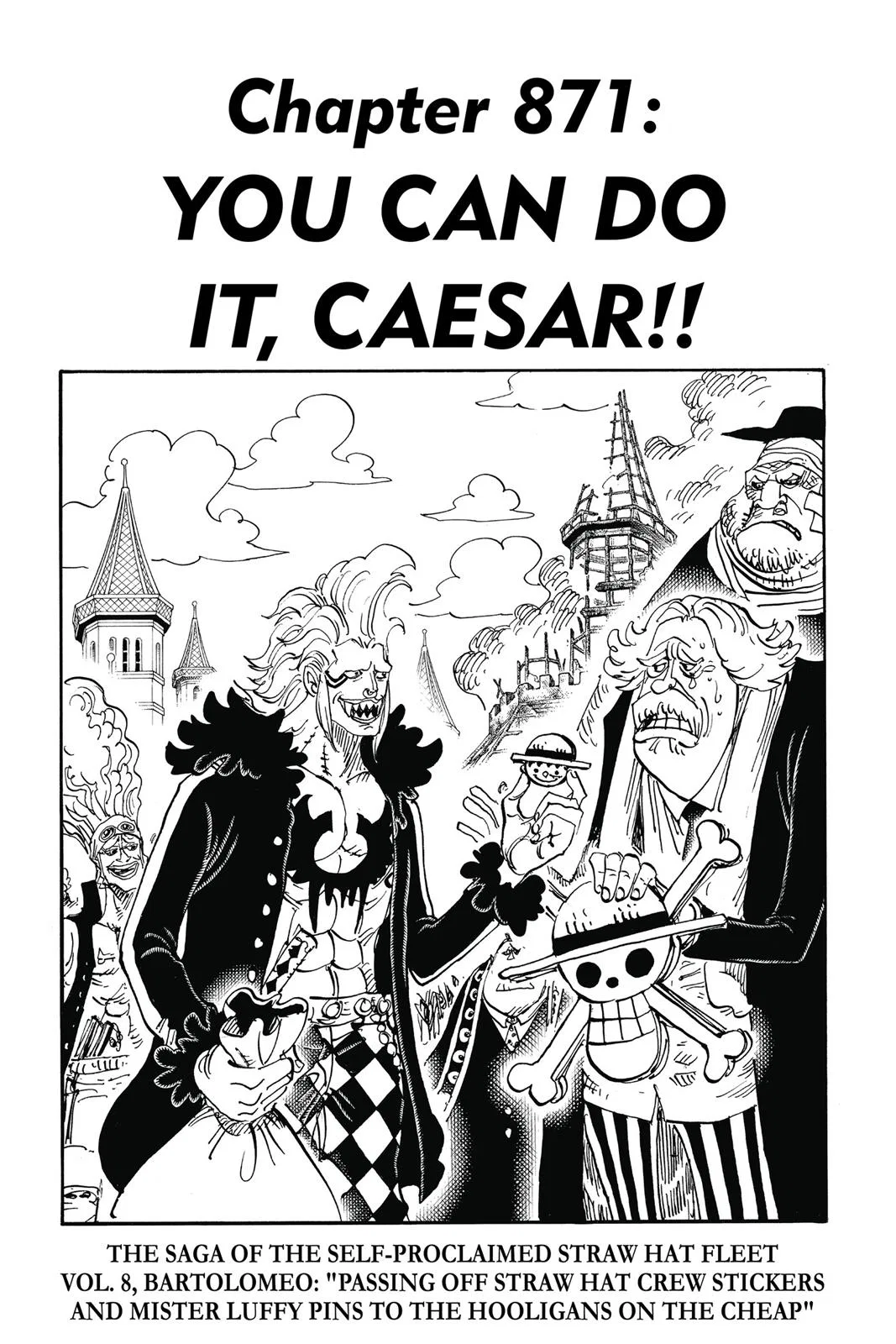 One Piece One Piece Chapter 871 – Page 1
