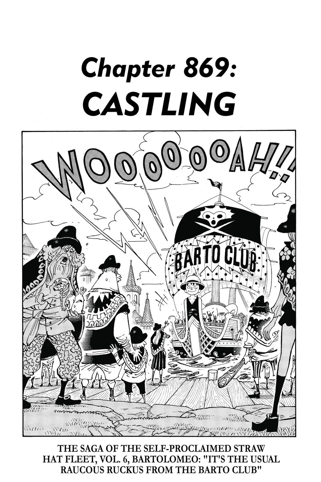 One Piece One Piece Chapter 869 – Page 1