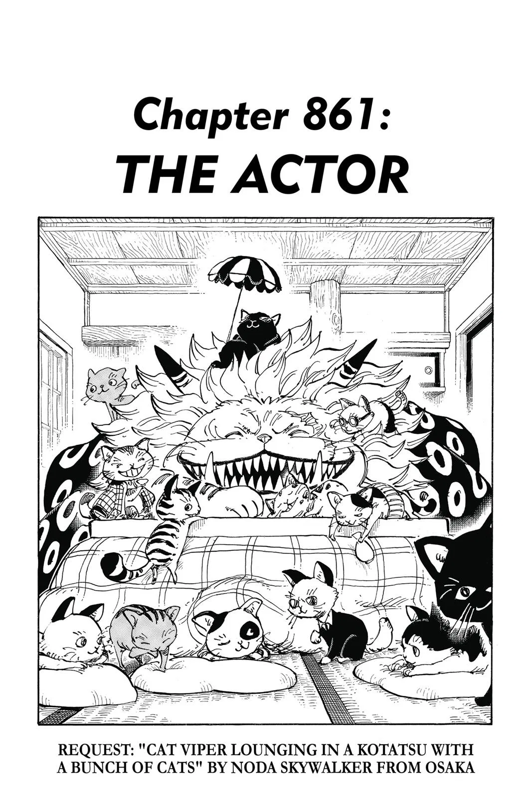 One Piece One Piece Chapter 861 – Page 1