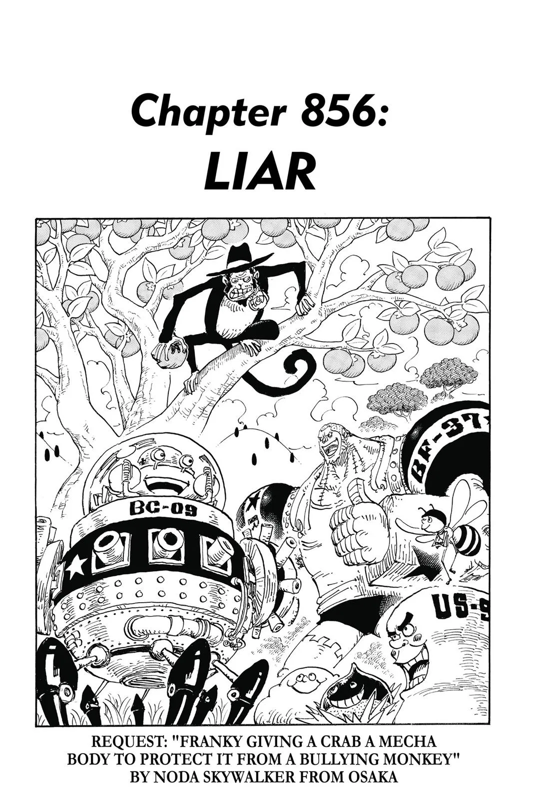 One Piece One Piece Chapter 856 – Page 1