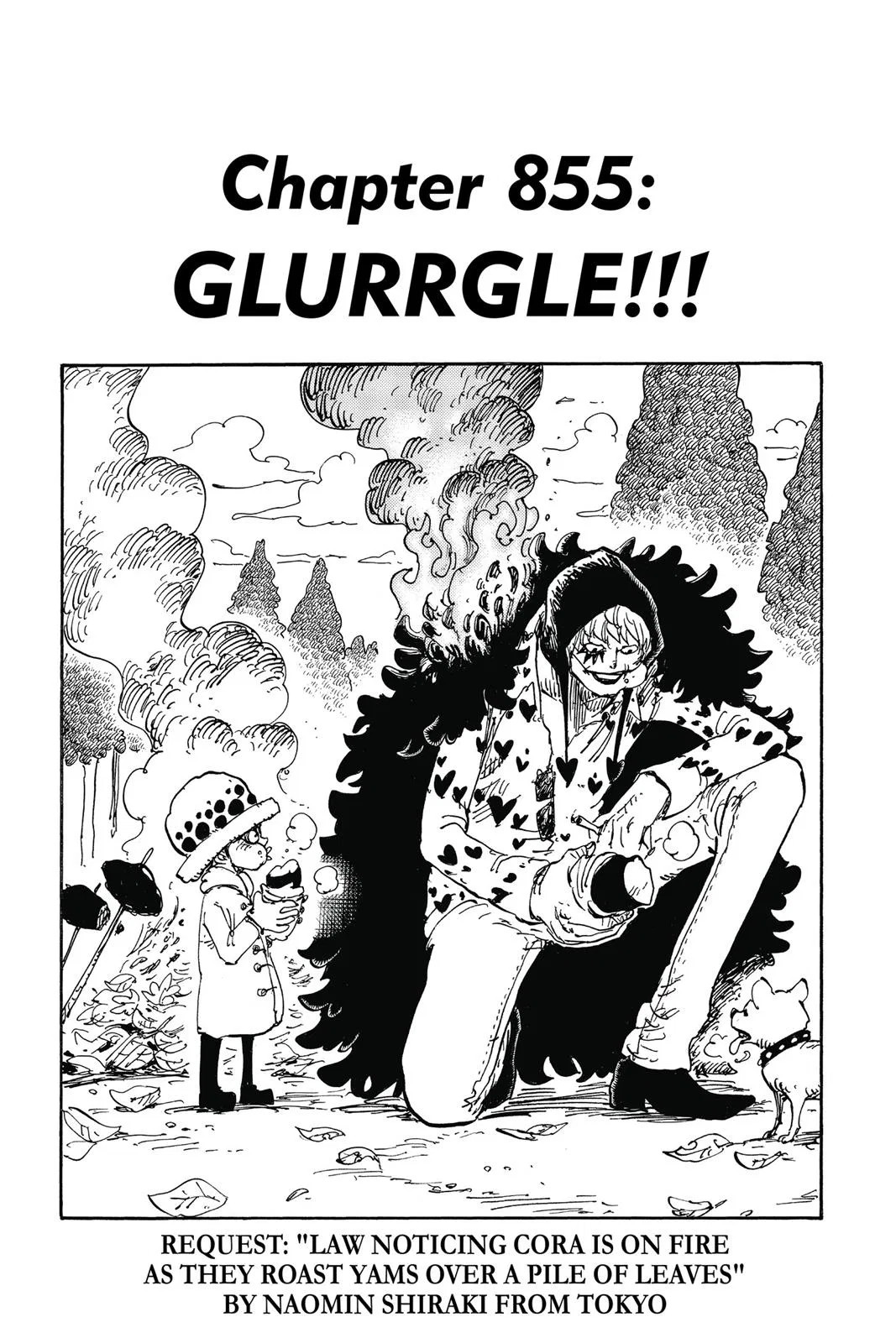 One Piece One Piece Chapter 855 – Page 1