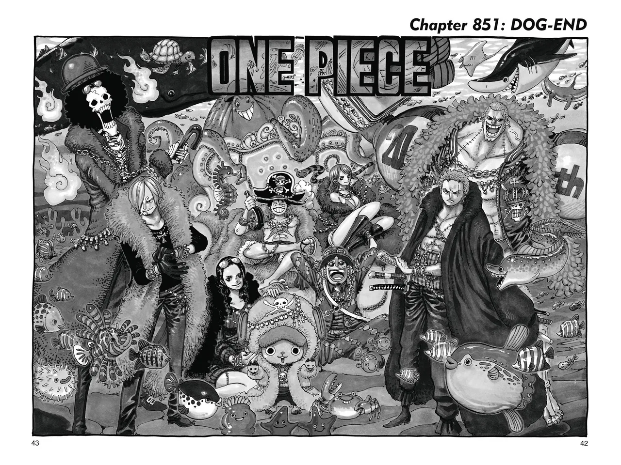 One Piece One Piece Chapter 851 – Page 1