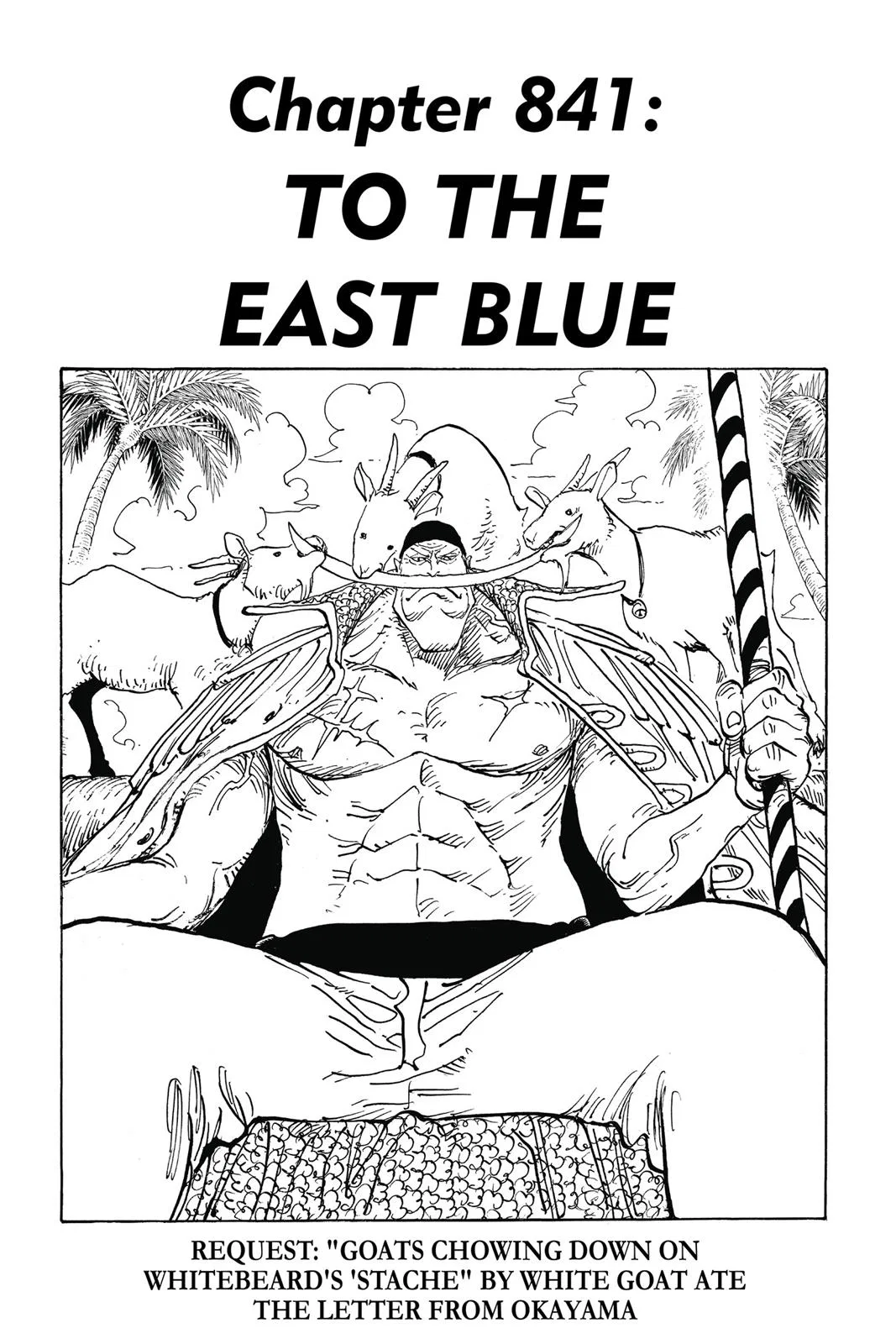 One Piece One Piece Chapter 841 – Page 1
